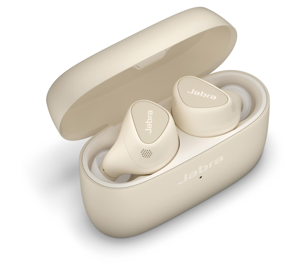Jabra Elite 5 złoto-beżowe - 1066705 - zdjęcie 2